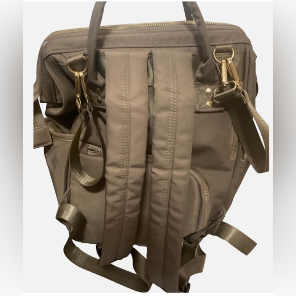 HaloVa Diaper Backpack with Stroller Straps Insulated, Many Compartments